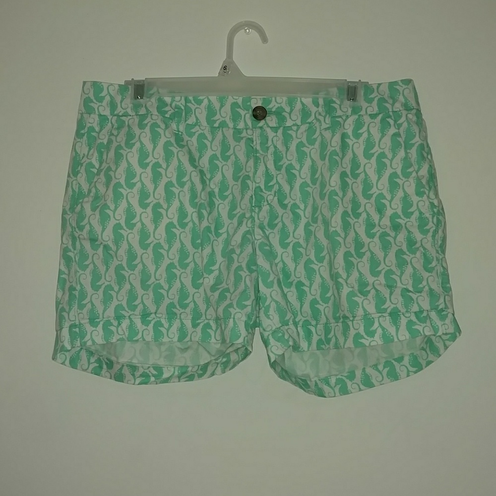 Old Navy Seahourse Teal Shorts